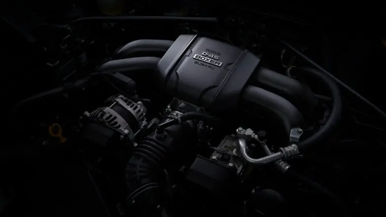 Motor bóxer Subaru.